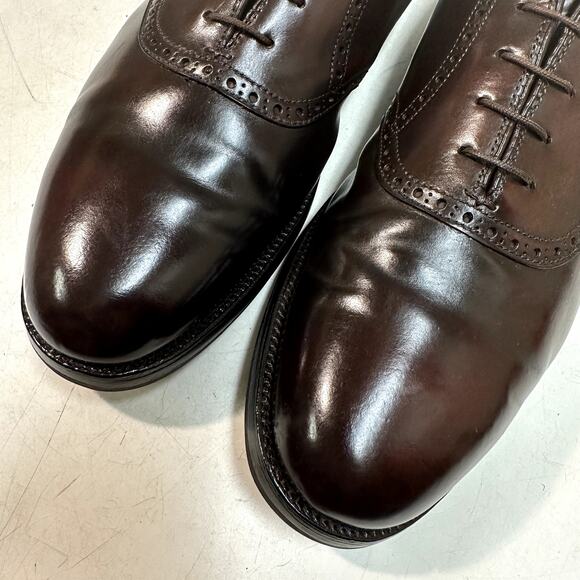 NEW HEELS Alden 994 Saddle Bal Oxford Color 8 Shell Cordovan USA 11 D - Picture 8 of 13